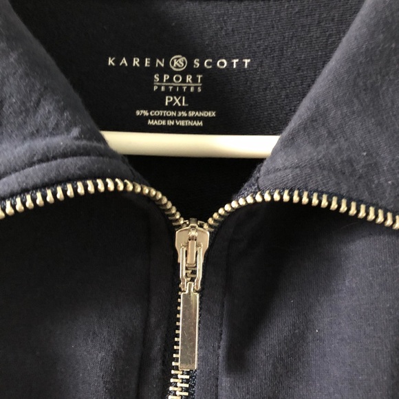 Karen Scott Sport jacket navy blue - Picture 8 of 8